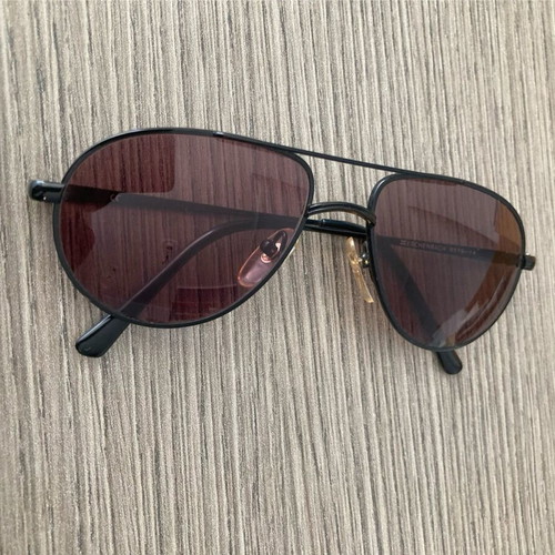 Eschenbach metal sunglasses dark purple like new