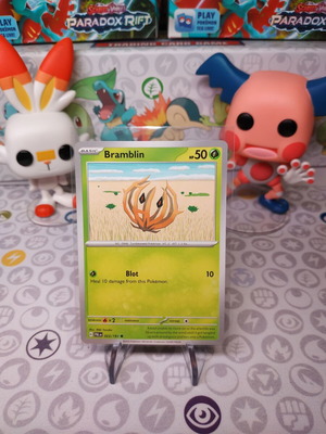 Pokemon Card Bramblin PAL 023 σαν καινούργιο, Paldea Evolved Set