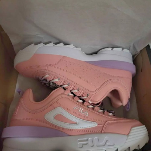 Fila Disruptor Flower sneakers new, size 41, white pink