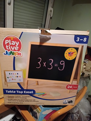 Playtive Junior επιτραπέζιος εκπαιδευτικός πίνακας με 24 κομμάτια