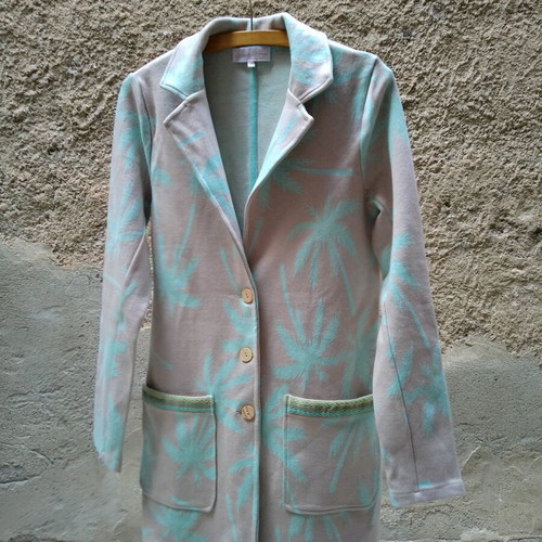 Dine n' Dance jacket new, pastel colors, size small