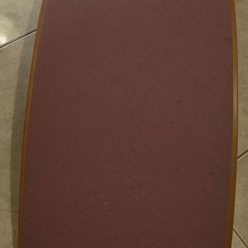 Wobbel wooden balance board Large with pink felt