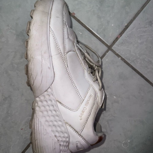 Renato Garini white athletic shoes used