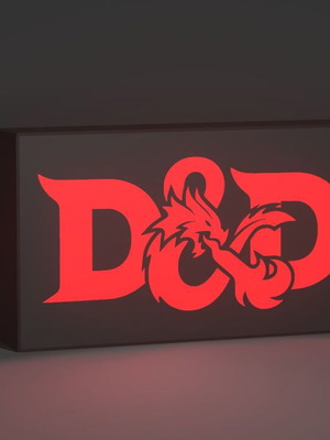3D Printed Dungeons & Dragons Lightbox like new