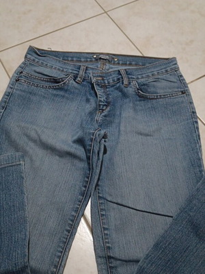 Women's blue denim jeans used, size M 38 10