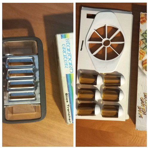 Retro vegetable cutting tools used