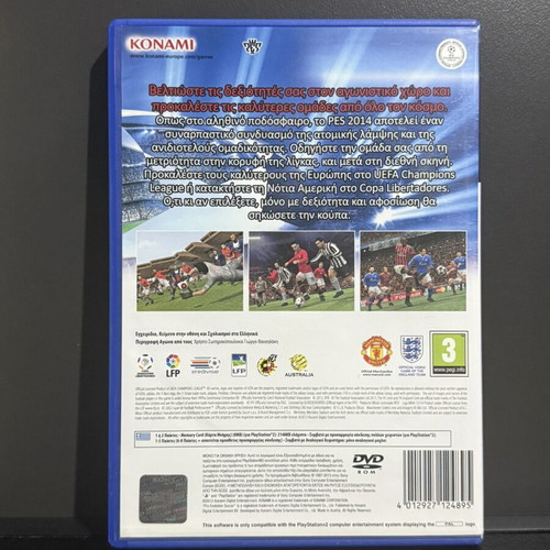 Pro Evolution Soccer 2014 PS2 used