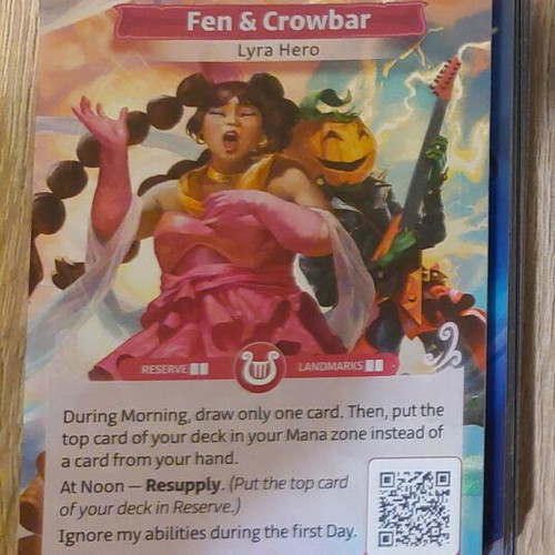 Altered TCG Lyra pre-made deck 40 cards glossy like new