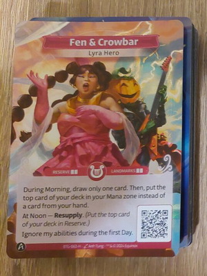 Altered TCG Lyra pre-made deck 40 cards glossy like new