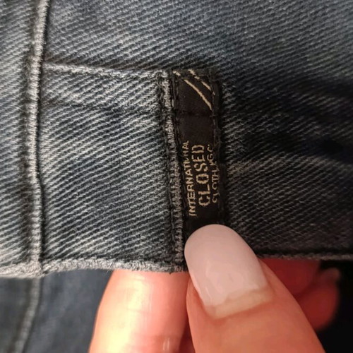 Closed men's denim pants XL like new, dark blue