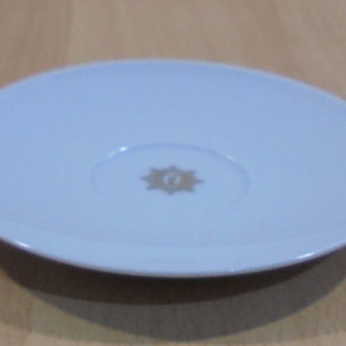 TWA Trans World Airlines old promotional ceramic saucer used