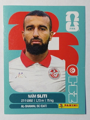 Naim Sliti FIFA World Cup 2026 sticker