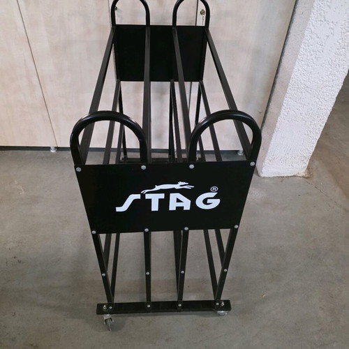 Stag basketball ball trolley for 32 balls used