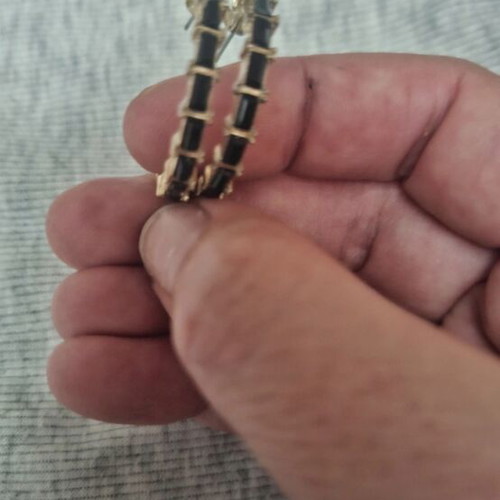 Earrings set like new, pack of 4 pairs