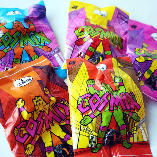 Vintage 80's Cosmix El Greco aliens sealed pack new