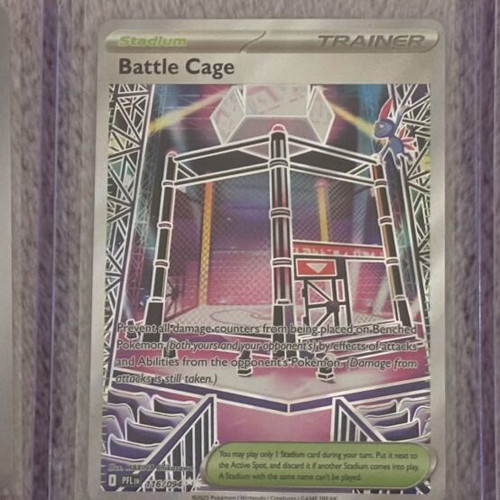 Battle Cage Pokemon Card Phantasmal Flames new