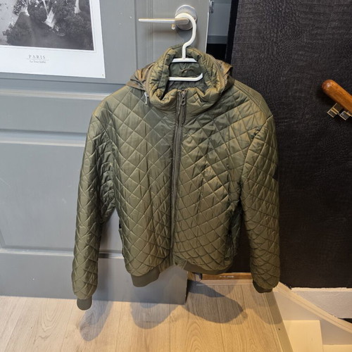 Cedar Wood State men's summer jacket, dark green, size M