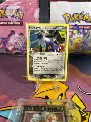 Pokemon card mightyena ex delta spiecies set