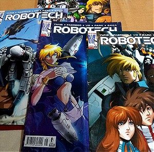 Κόμικς ROBOTECH 1,2,3,4,5,6. Πακέτο Εκδόσεις Anubis WILDSTORM