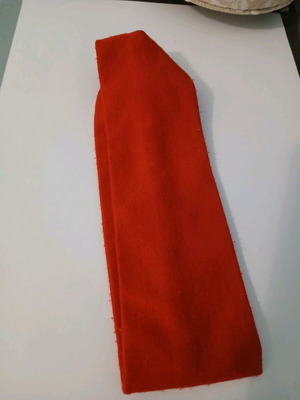 Hair ribbon red used