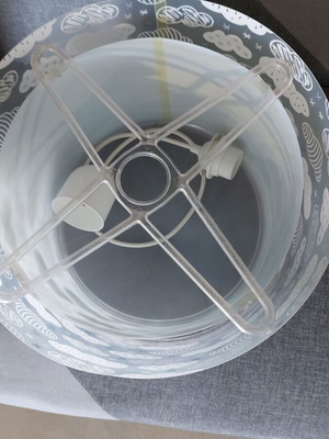 Children's ceiling light clouds plastic like new
