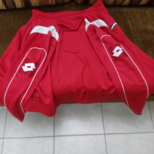 Lotto red jacket used, size M