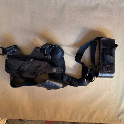 Underarm gun holster like new, genuine leather