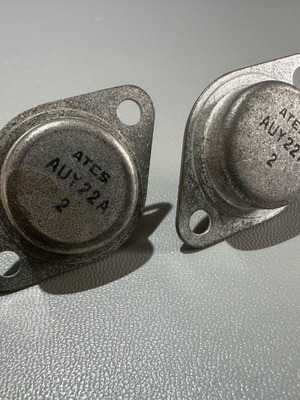 Germanium AUY22A Transistors καινούργια, πακέτο 2 τεμαχίων