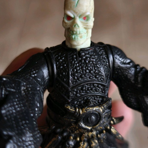Chap Mei Orcus Evil Scull Emperor Wizard figure used, collectible, 10 cm tall