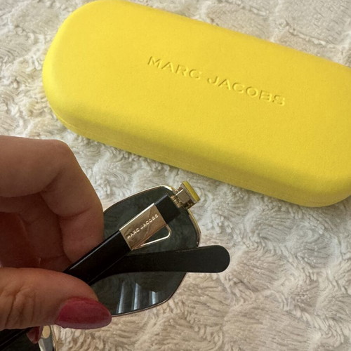 Marc Jacobs Sunglasses MARC 496/S Like New Black & Gold