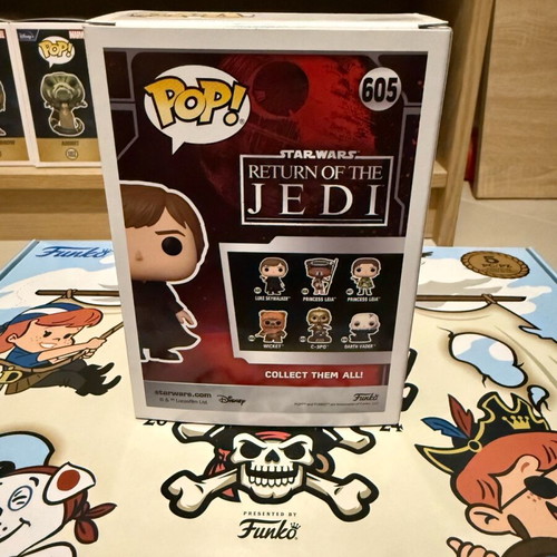 Funko Pop Disney Star Wars Return Of The Jedi Luke Skywalker #605 like new