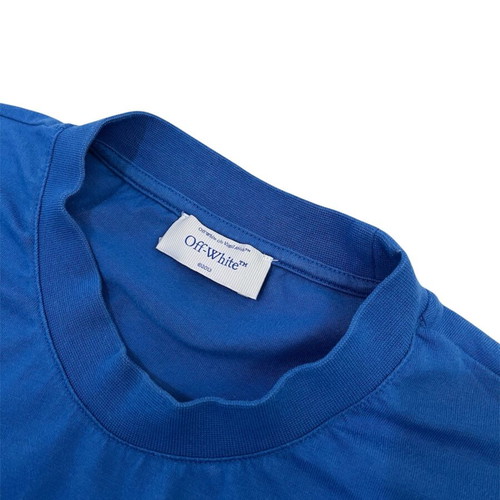 Off White Stamp Marry T-shirt like new, size 2XL, blue