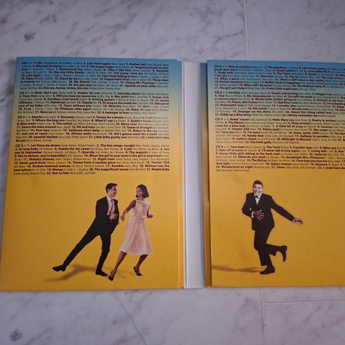 Let’s Twist Again! box set 8 CD used, classic rock and pop hits
