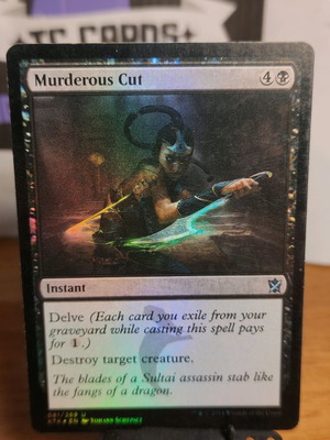 Murderous Cut Magic the Gathering Khans of Tarkir foil σαν καινούργιο