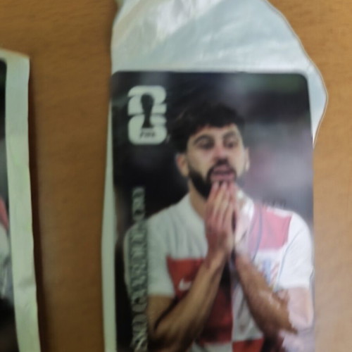 CC World Cup football stickers pack of 6