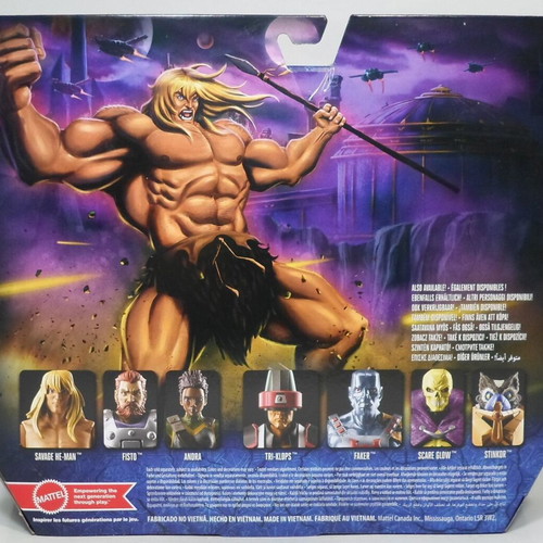 Mattel Masters of the Universe Revelation Savage He-Man & Orko action figure set new