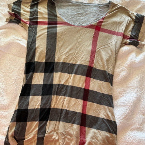 Burberry reversible elastic blouse like new, grey, size XS