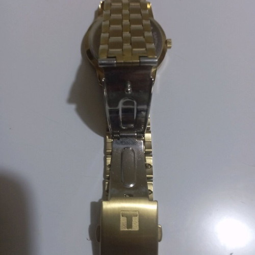 Tissot 1853 men's quartz watch like new, gold