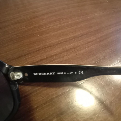 Burberry sunglasses used, black, with wear