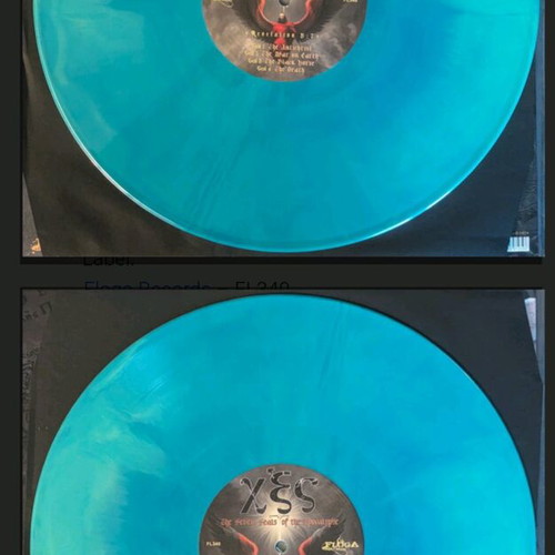 X Ξ Σ The Seven Seals Of The Apocalypse vinyl LP album limited edition green/blue new