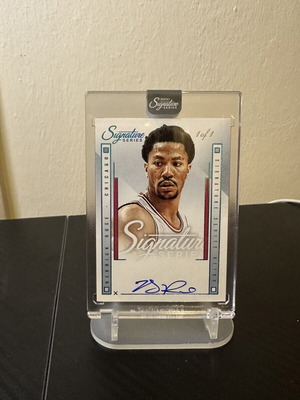 2025/2026 Panini Signature Series Derrick Rose κάρτα με αυτόγραφο 1/1