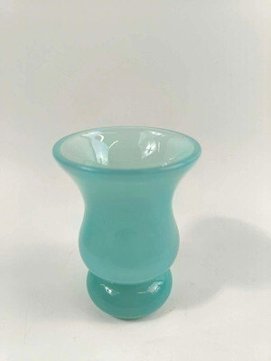 Vintage Murano Fratelli Ferro Opaline Vase 1960s, like new