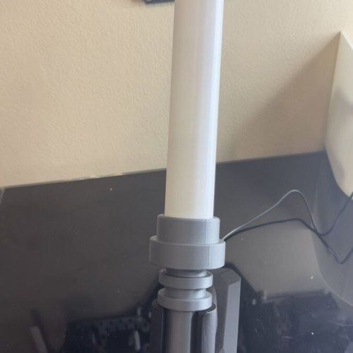 3D Star Wars Cyber LED Lamp with 3D Printed Katana Design