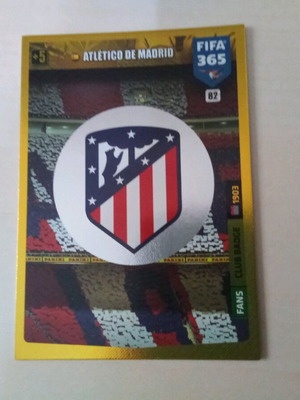 Σήμα χαρτάκι Atlético de Madrid Panini 2020-21 καινούργιο