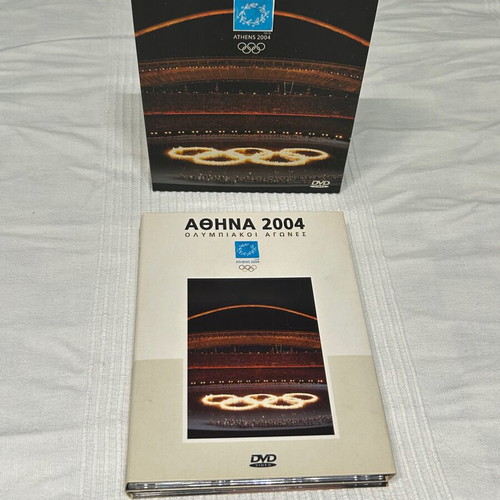 Athens 2004 Olympic Games DVD box set like new, missing one disc
