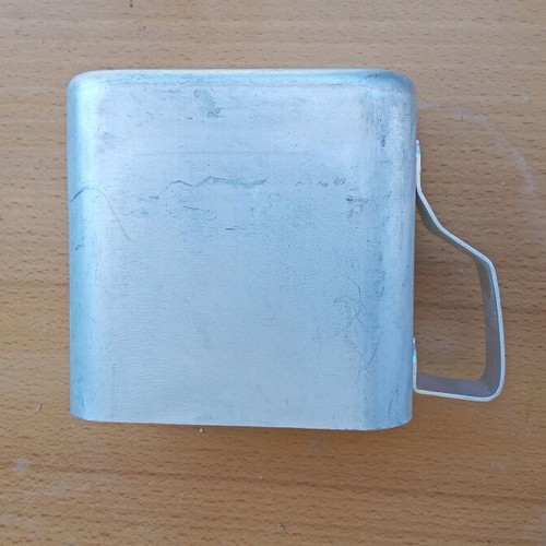 Metal cup aluminum military style like new