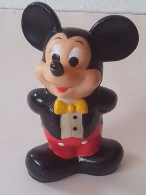 Vintage Disney πλαστικός κουμπαράς Mickey Mouse μεταχειρισμένος