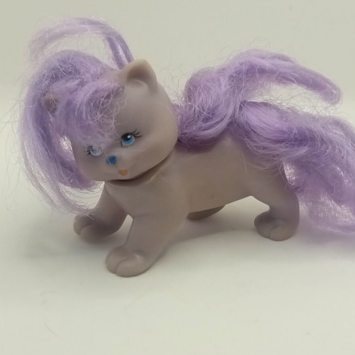 Φιγούρα Purple Purr Curly Kitten Lady Lovely Locks μεταχειρισμένη