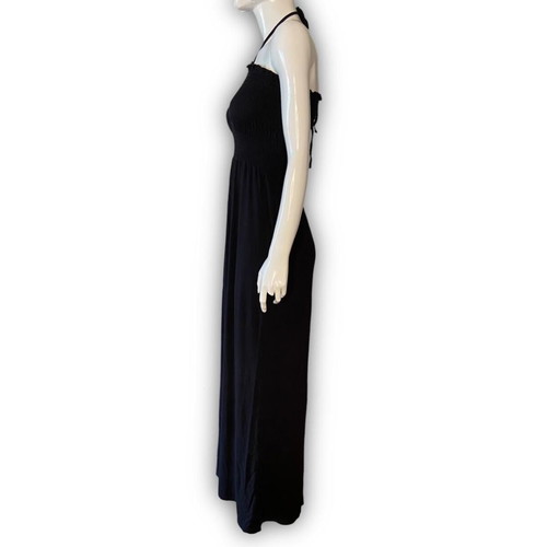 Black maxi dress Tally Weil used, size S, cotton