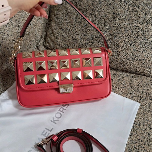 Michael Kors handbag new, red, 100% leather